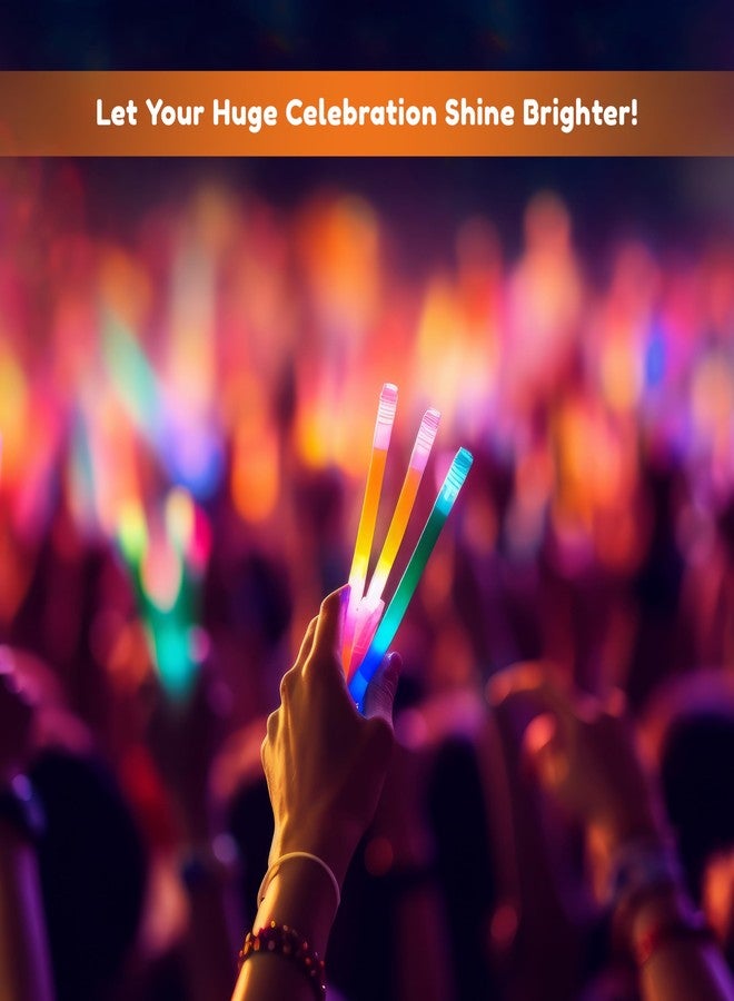 Glow Fever Bulk 50ct 4" Glow In The Dark Sticks, For Kids Party Supplies Birthday Party Favors Halloween Accessory Game Prizes or Treats, Multi - Image 5